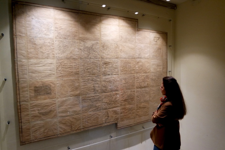 Bursa'nın 1960 yılında elle çizilen tek nüsha haritası restore edildi