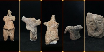 Ulucak Höyüğünde tılsım olarak kullanıldığı düşünülen 5 heykelcik bulundu