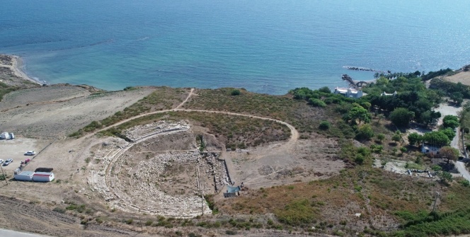 Magarsus Antik Kenti tiyatrosu Antik Klikyanın en büyük tiyatrosu