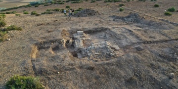 Fastaki Volubilis antik kentinde roma devri gözetleme kulesi bulundu
