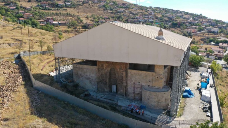 Sivas'taki mimari şaheser Divriği Ulu Cami ve Darüşşifası'nın şu anki hali
