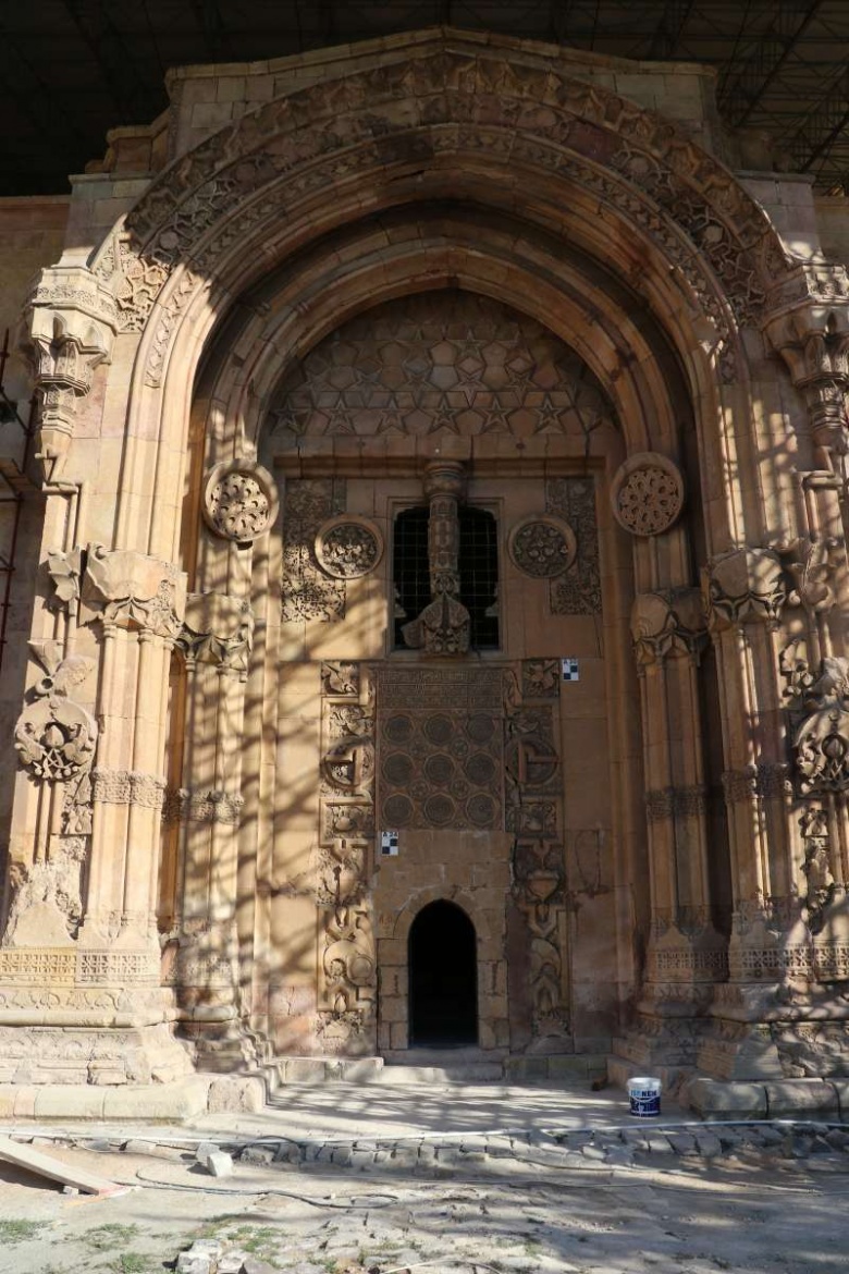 Sivas'taki mimari şaheser Divriği Ulu Cami ve Darüşşifası'nın şu anki hali