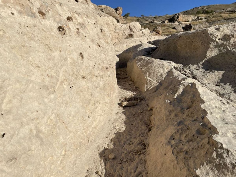 Hasankeyf'te Artuklu döneminde inşa edildiği sanılan su şebekesi bulundu