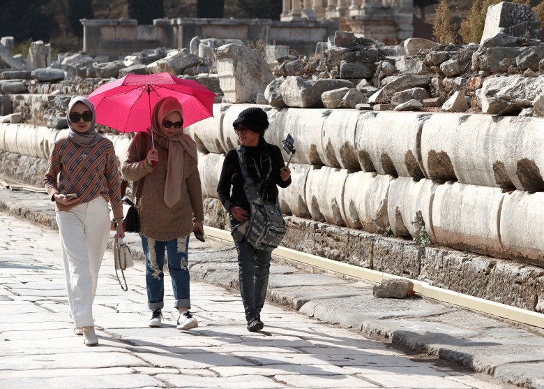 Efes Antik Kenti'nin arkeolojik ve doğal güzellikleri