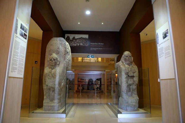 Hattuşa Ören Yeri'nin en ünlü arkeolojik eseri: Boğazkale Sfenksi
