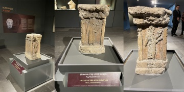 Pers dönemi ateş kültü sunağı Kayseri Arkeoloji Müzesine getirildi