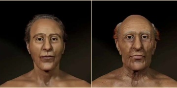 II. Ramsesin 45 ve 90 yaşındaki yüzü 3 boyutlu modelleme ile böyle canlandırıldı