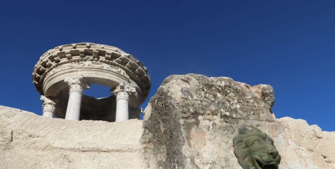 Kibyrada ayağa kaldırılan anıtsal antik çeşmeden 1300 yıl sonra su akacak