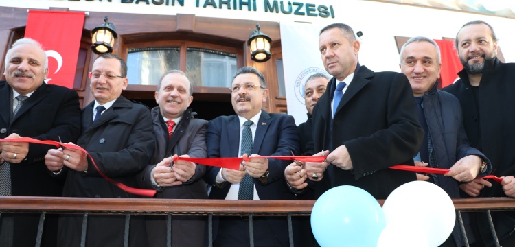 Trabzon Basın Tarihi Müzesi açıldı