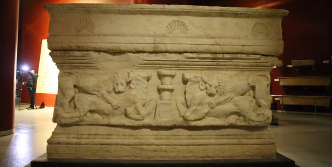 Hatay Arkeoloji Müzesideki Antakya Lahdi