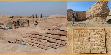 Irakın güneyinde Sümerlere ait 4500 yıllık saray kalıntıları bulundu
