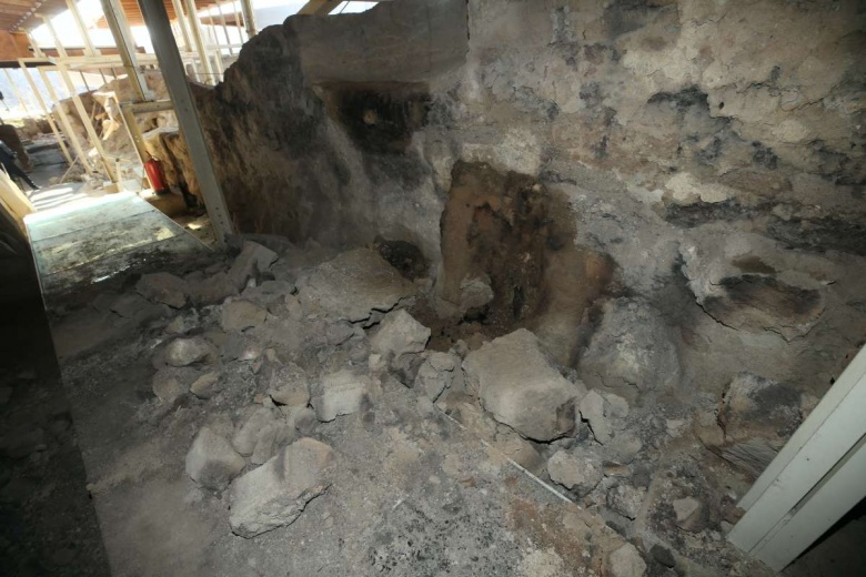 Arslantepe Höyüğü'nün depremden sonraki görüntüleri