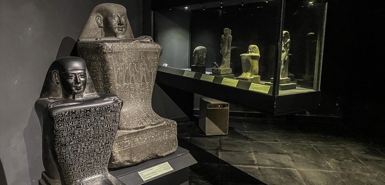 Mısır’daki Ulusal İskenderiye Müzesi ziyaretçileri tarihe tanıklığa çağırıyor
