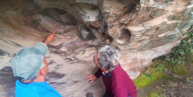 Latmosta daha önce fark edilmemiş tarihi kaya resimleri keşfedildi