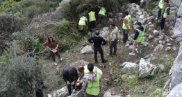 Kazılara hazırlanan Syrna Antik Kentinde 14 Mart Tıp Bayramı kutlandı