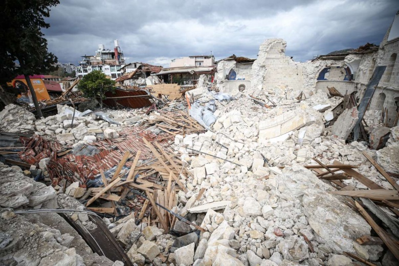 Antakya Rum Ortodoks Kilisesi enkazından 11 ikona çıkartıldı