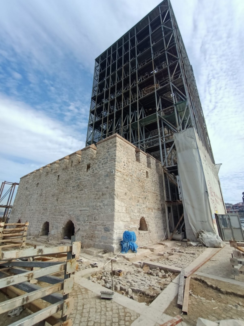 Kız Kulesi restorasyonundan son fotoğraflar: Mart 2023