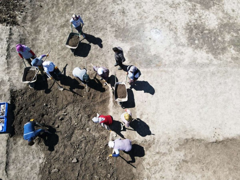 Stratonikeia antik kenti arkeoloji kazılarından yeni görüntüler