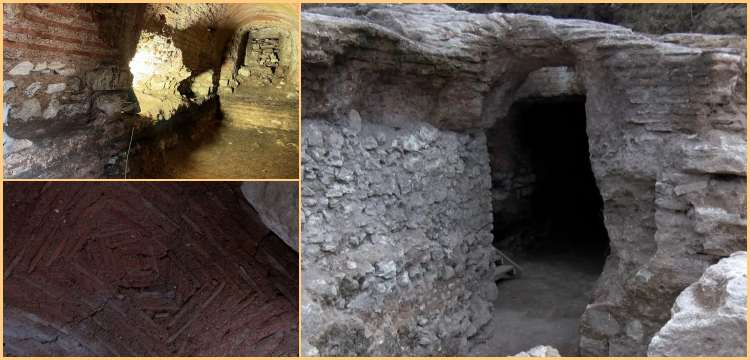Saraçhane'de 1500 yıllık yeraltı dehlizi bulundu