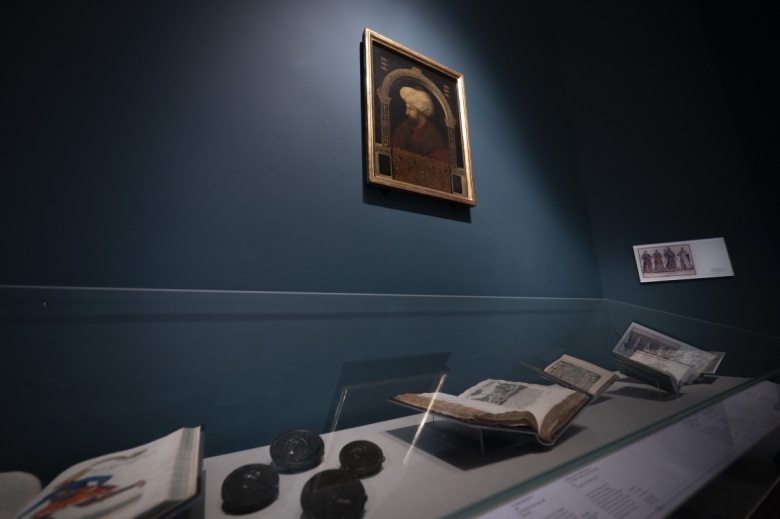 Fatih'i Victor Orbis ilan eden Bellini tablosu Victoria And Albert Müzesi'nde
