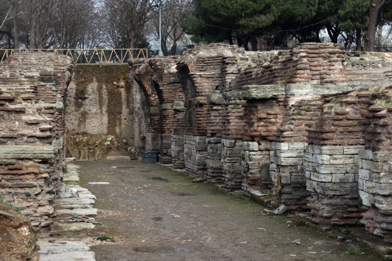 Saraçhane Arkeoloji Parkı'ndaki kazılardan yeni görüntüler