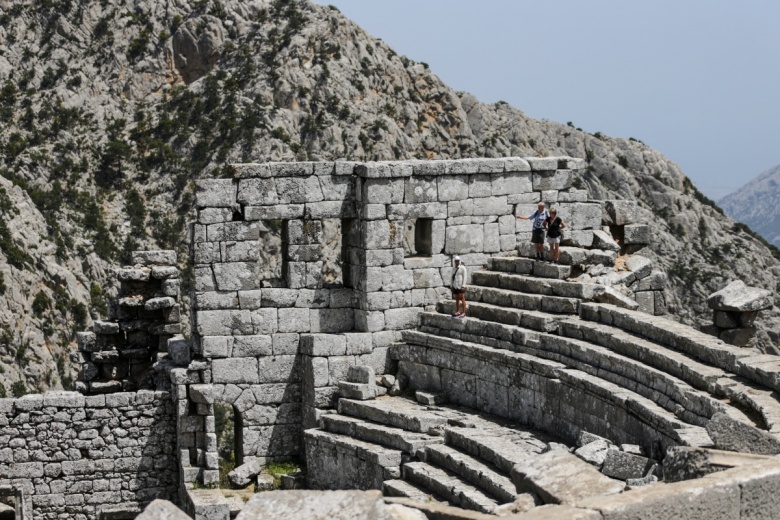 Termessos Antik Kenti hiç bir kazı yapılmadan UNESCO Dünya Mirası listesine girdi