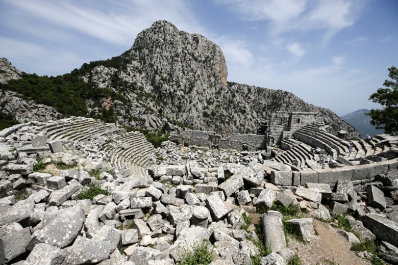 Termessos Antik Kenti hiç bir kazı yapılmadan UNESCO Dünya Mirası listesine girdi