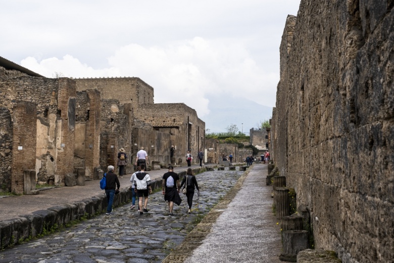 Pompeii Antik Kenti'nin bir çiftliği var, çiftliğinde koyunları var...