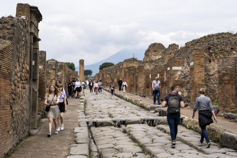 Pompeii Antik Kenti'nin bir çiftliği var, çiftliğinde koyunları var...