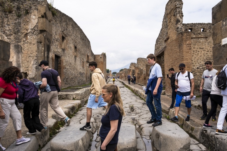 Pompeii Antik Kenti'nin bir çiftliği var, çiftliğinde koyunları var...