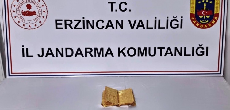 Erzincan'da 14 sayfalık 24 ayar altın İbranice kitap yakalandı