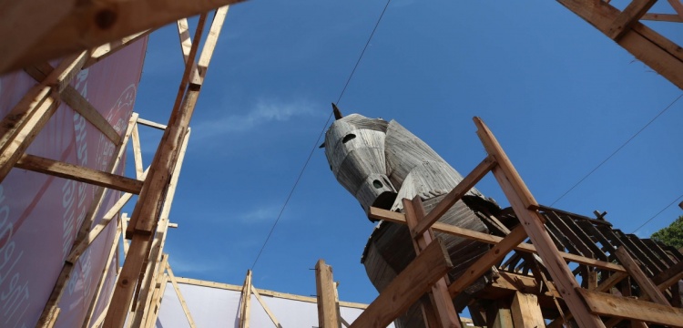 Troya Antik Kenti'nin ünlü Tahta Atı restore ediliyor