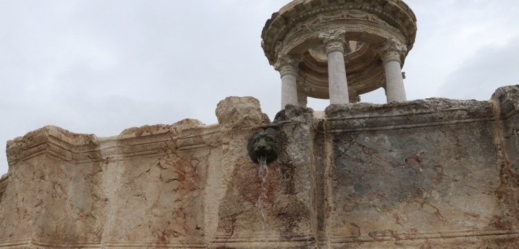 Kibyra Antik Kentinin asırlardır susuzluk çeken çeşmesinin suya hasreti bitti