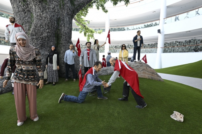 Ankara 15 Temmuz Demokrasi Müzesinden manzaralar