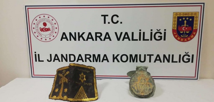 Ankara'daki tarihi eser operasyonunda 3 kişi yakalandı