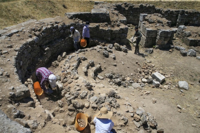 Sebaste Antik Kenti 2023 yılı arkeoloji kazılarından görüntüler