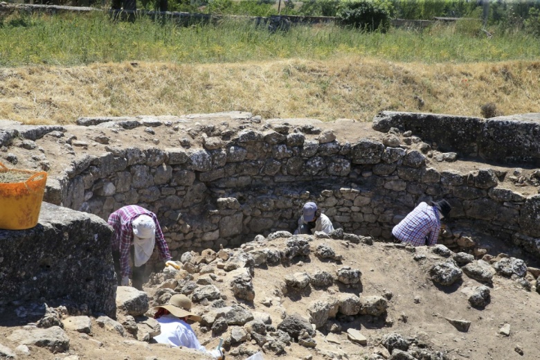 Sebaste Antik Kenti 2023 yılı arkeoloji kazılarından görüntüler