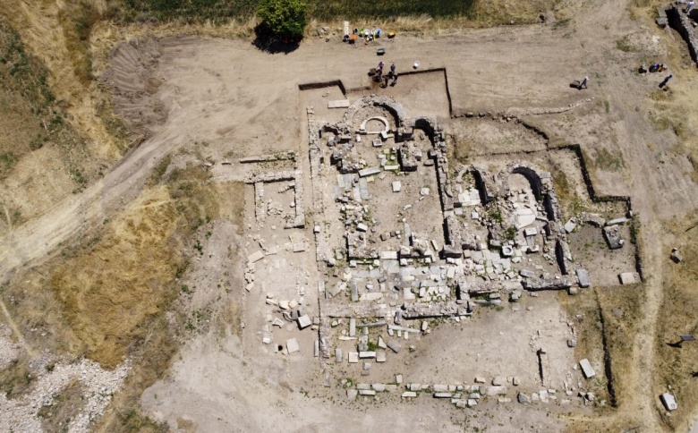 Sebaste Antik Kenti 2023 yılı arkeoloji kazılarından görüntüler