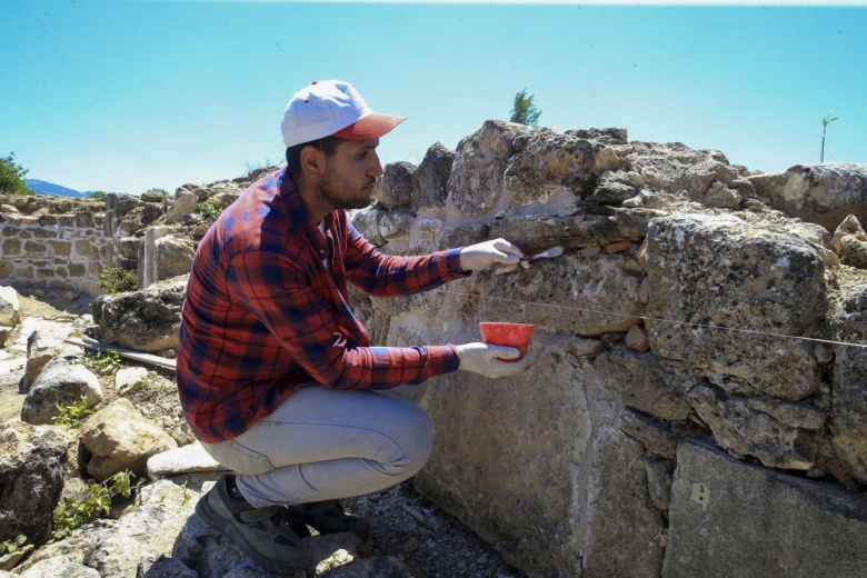 Sebaste Antik Kenti 2023 yılı arkeoloji kazılarından görüntüler