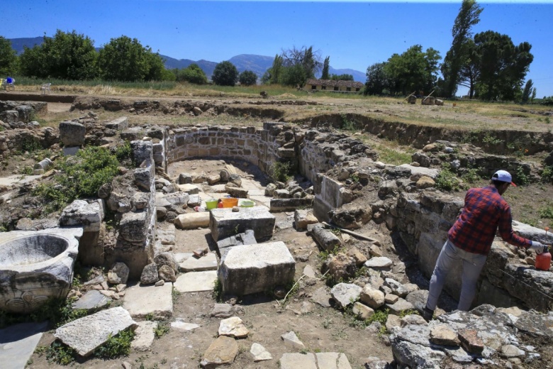 Sebaste Antik Kenti 2023 yılı arkeoloji kazılarından görüntüler