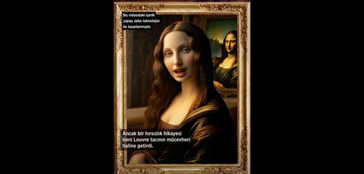Yapay Zeka, Mona Lisaya müzeden çalınma öyküsünü anlattırdı