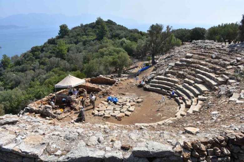 Amos Antik Kenti 2023 yılı arkeoloji kazılarından detaylar