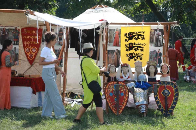 Belgrad Beyaz Kartallar Ortaçağ Festivali'nden manzaralar