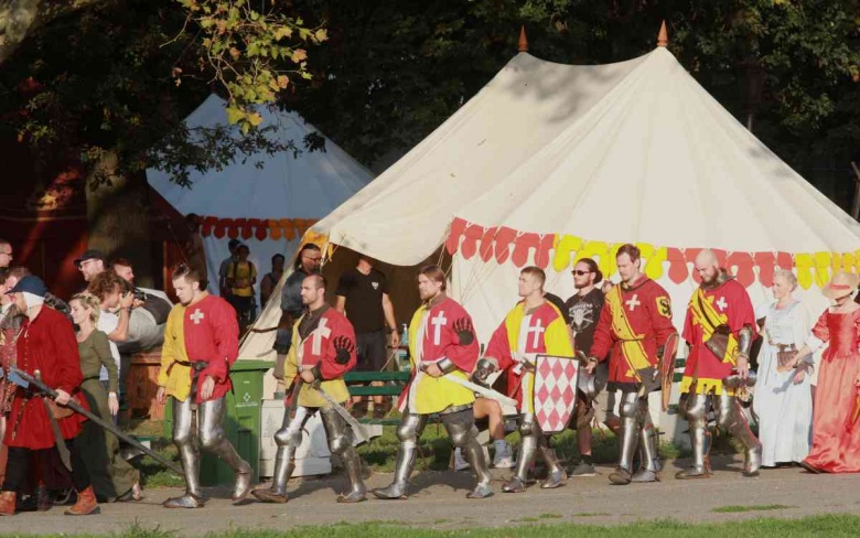 Belgrad Beyaz Kartallar Ortaçağ Festivali'nden manzaralar