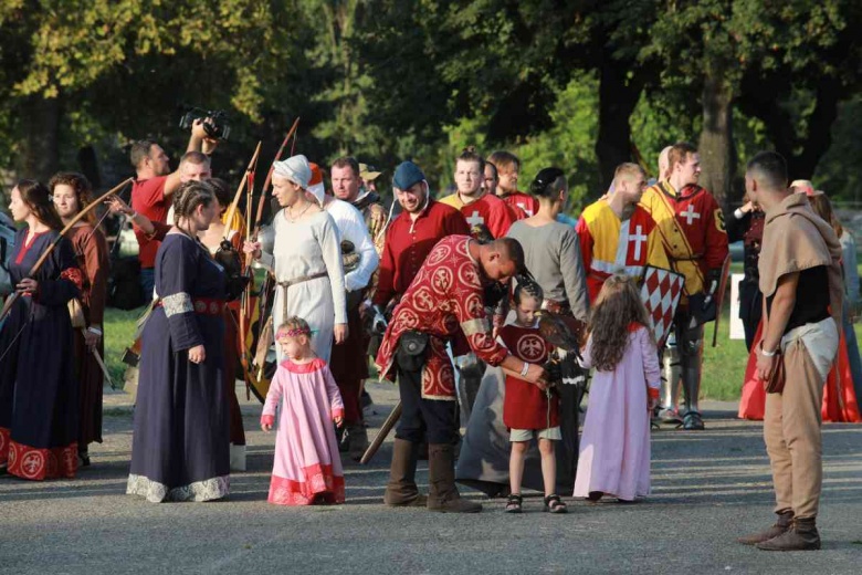 Belgrad Beyaz Kartallar Ortaçağ Festivali'nden manzaralar