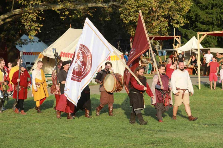 Belgrad Beyaz Kartallar Ortaçağ Festivali'nden manzaralar