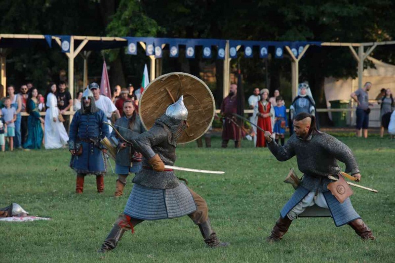 Belgrad Beyaz Kartallar Ortaçağ Festivali'nden manzaralar