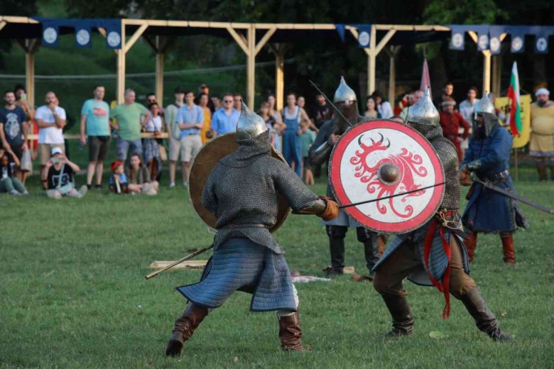 Belgrad Beyaz Kartallar Ortaçağ Festivali'nden manzaralar