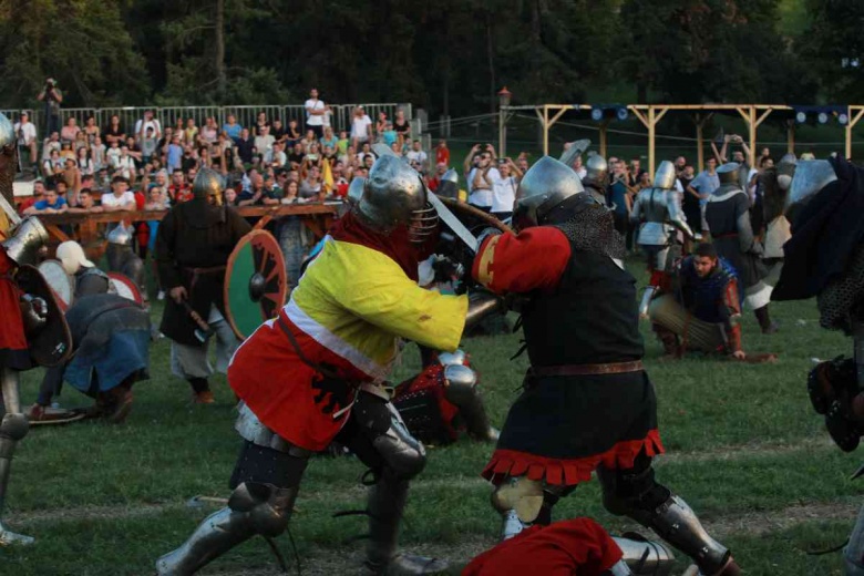 Belgrad Beyaz Kartallar Ortaçağ Festivali'nden manzaralar