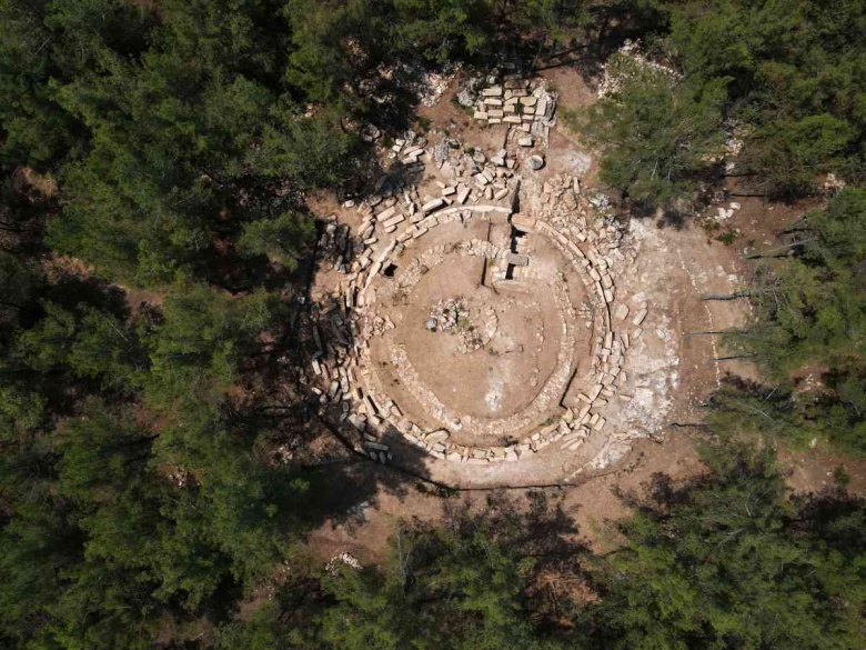 Hyllarima Antik Kenti arkeoloji kazılarda deprem izlerine rastlandı